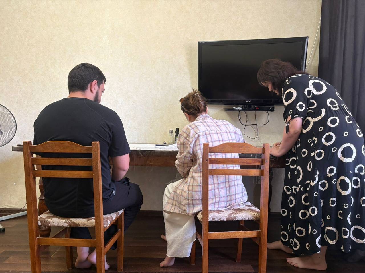 Выезд специалистов ССО в село Аргудан для обследования условий